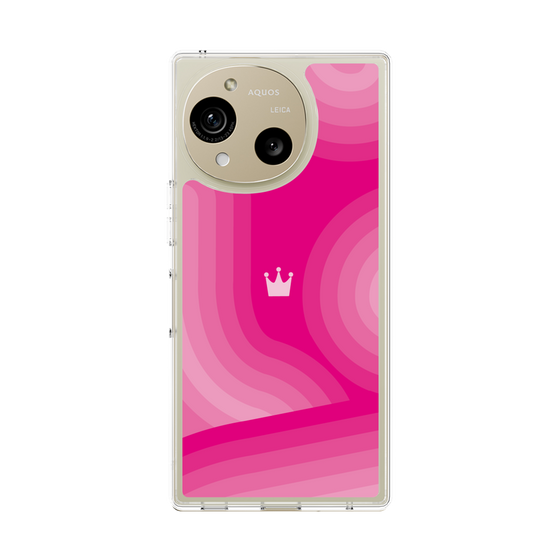 Slim Protection Case［ CASEPLAY Winding Pattern - Pink ］