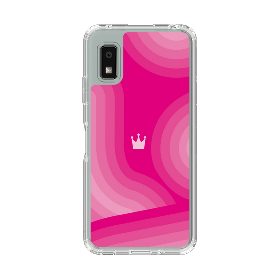 Slim Protection Case［ CASEPLAY Winding Pattern - Pink ］