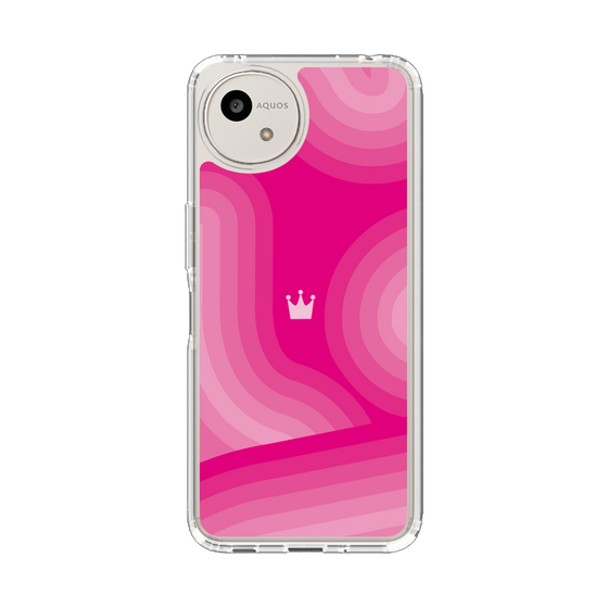 Slim Protection Case［ CASEPLAY Winding Pattern - Pink ］