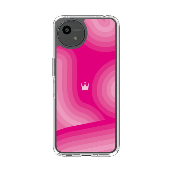 Slim Protection Case［ CASEPLAY Winding Pattern - Pink ］