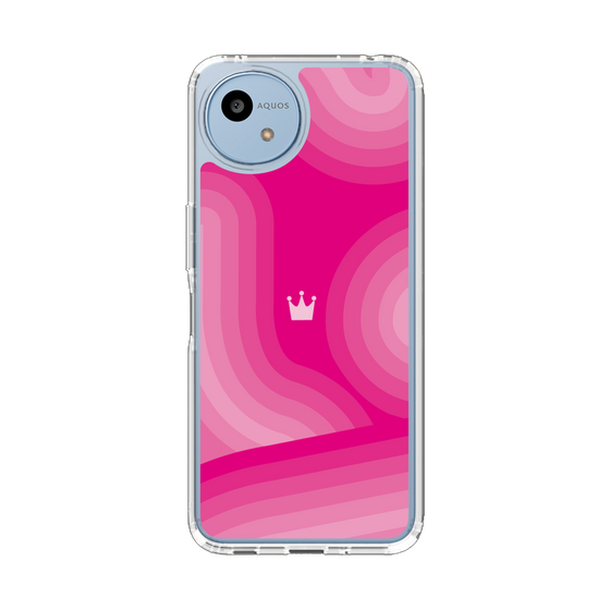 Slim Protection Case［ CASEPLAY Winding Pattern - Pink ］