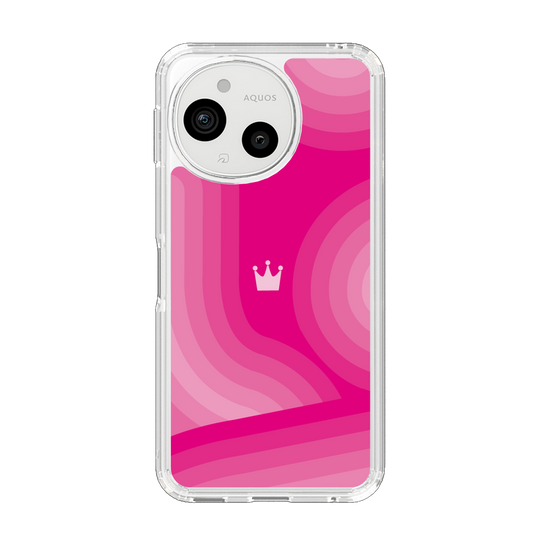Slim Protection Case［ CASEPLAY Winding Pattern - Pink ］