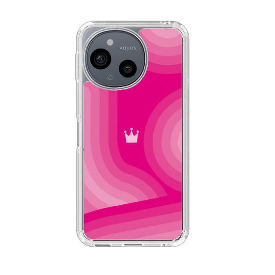 Slim Protection Case［ CASEPLAY Winding Pattern - Pink ］