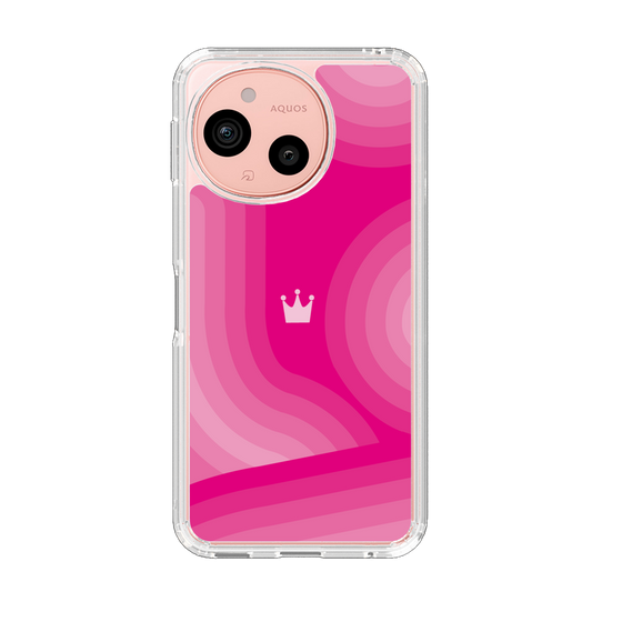 Slim Protection Case［ CASEPLAY Winding Pattern - Pink ］