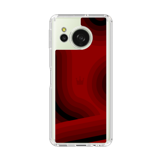 Slim Protection Case［ CASEPLAY Winding Pattern - Red ］