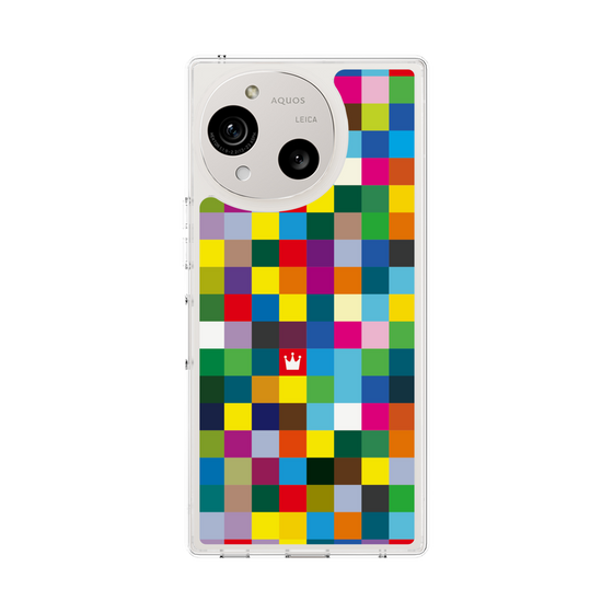 Slim Protection Case［ CASEPLAY Rainbow Check ］