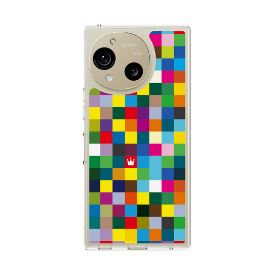 Slim Protection Case［ CASEPLAY Rainbow Check ］