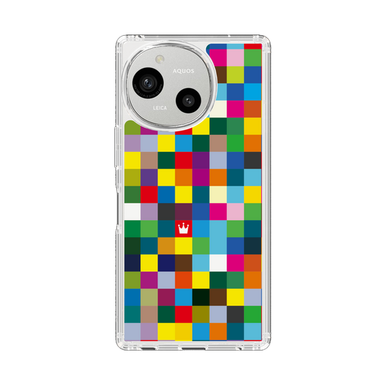 Slim Protection Case［ CASEPLAY Rainbow Check ］