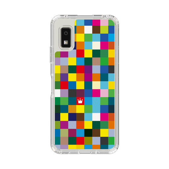 Slim Protection Case［ CASEPLAY Rainbow Check ］