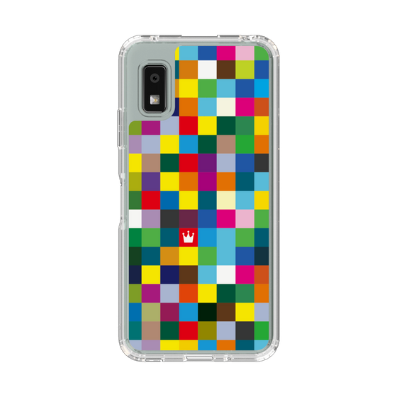 Slim Protection Case［ CASEPLAY Rainbow Check ］