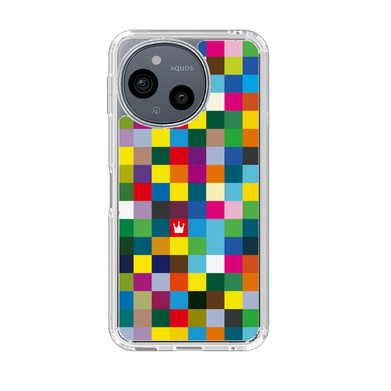 Slim Protection Case［ CASEPLAY Rainbow Check ］
