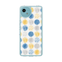 Slim Protection Case［ Nordic Circle - Blue ］