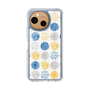 Slim Protection Case［ Nordic Circle - Blue ］