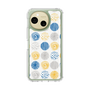 Slim Protection Case［ Nordic Circle - Blue ］