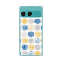Slim Protection Case［ Nordic Circle - Blue ］
