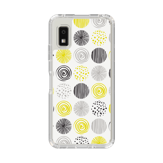 Slim Protection Case［ Nordic Circle - Yellow ］