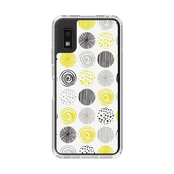Slim Protection Case［ Nordic Circle - Yellow ］