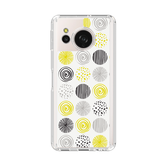 Slim Protection Case［ Nordic Circle - Yellow ］