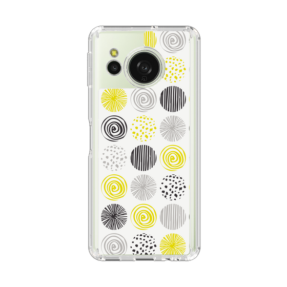 Slim Protection Case［ Nordic Circle - Yellow ］