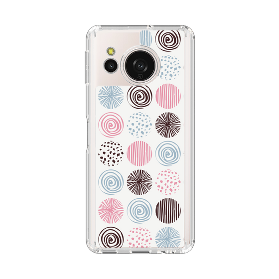 Slim Protection Case［ Nordic Circle - Pink ］
