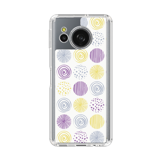 Slim Protection Case［ Nordic Circle - Purple ］