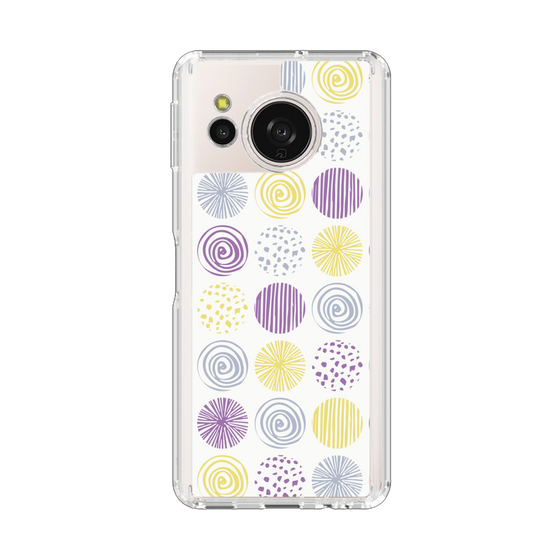 Slim Protection Case［ Nordic Circle - Purple ］