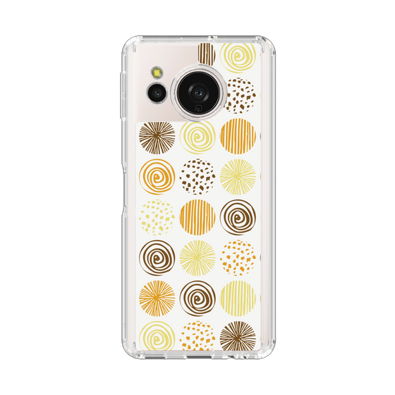 Slim Protection Case［ Nordic Circle - Orange ］