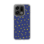 Slim Protection Case［ Drawing Dot - Navy ］