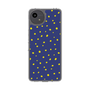 Slim Protection Case［ Drawing Dot - Navy ］