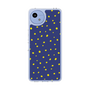 Slim Protection Case［ Drawing Dot - Navy ］