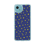 Slim Protection Case［ Drawing Dot - Navy ］