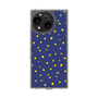 Slim Protection Case［ Drawing Dot - Navy ］