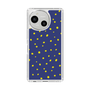 Slim Protection Case［ Drawing Dot - Navy ］