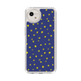 Slim Protection Case［ Drawing Dot - Navy ］