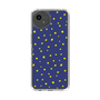 Slim Protection Case［ Drawing Dot - Navy ］