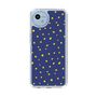 Slim Protection Case［ Drawing Dot - Navy ］