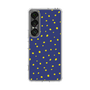 Slim Protection Case［ Drawing Dot - Navy ］