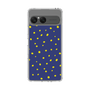 Slim Protection Case［ Drawing Dot - Navy ］
