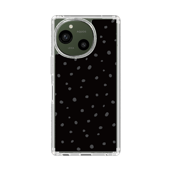 Slim Protection Case［ Drawing Dot - Black ］