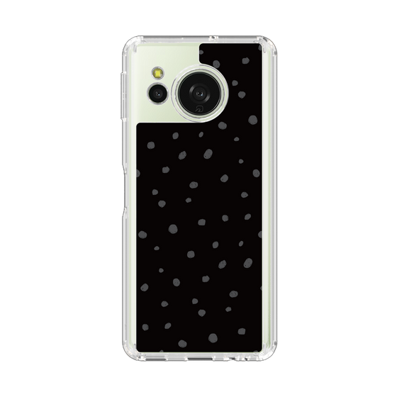 Slim Protection Case［ Drawing Dot - Black ］