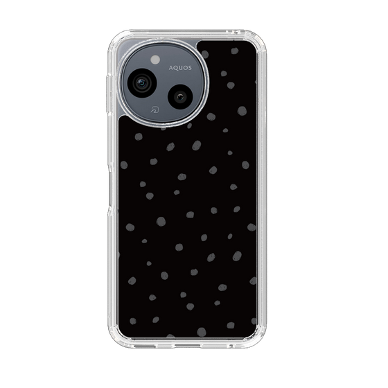 Slim Protection Case［ Drawing Dot - Black ］