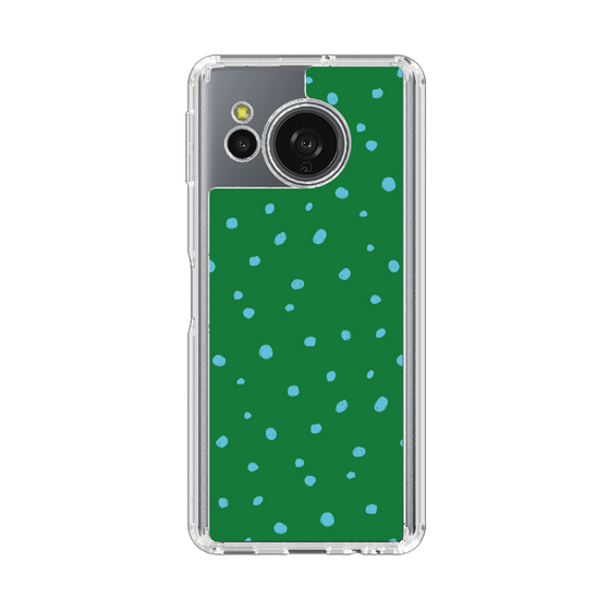 Slim Protection Case［ Drawing Dot - Green ］