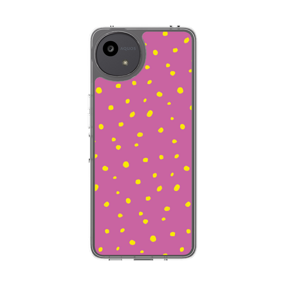 Slim Protection Case［ Drawing Dot - Pink ］