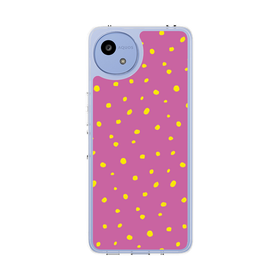Slim Protection Case［ Drawing Dot - Pink ］