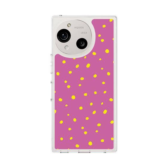Slim Protection Case［ Drawing Dot - Pink ］