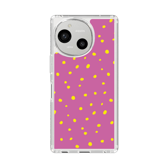 Slim Protection Case［ Drawing Dot - Pink ］