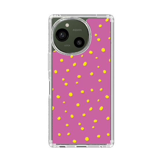 Slim Protection Case［ Drawing Dot - Pink ］