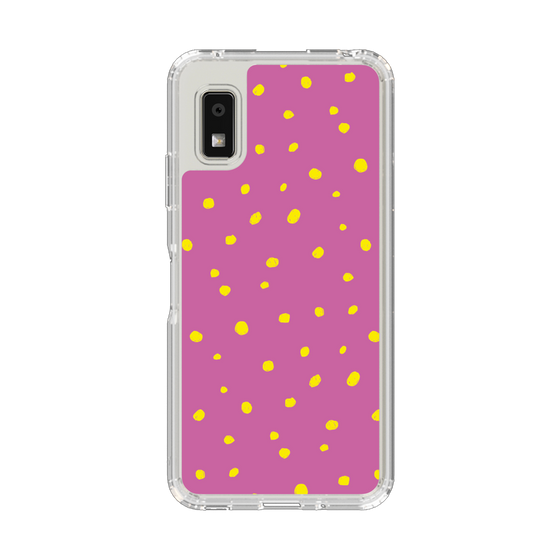 Slim Protection Case［ Drawing Dot - Pink ］