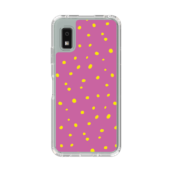 Slim Protection Case［ Drawing Dot - Pink ］