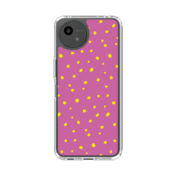 Slim Protection Case［ Drawing Dot - Pink ］
